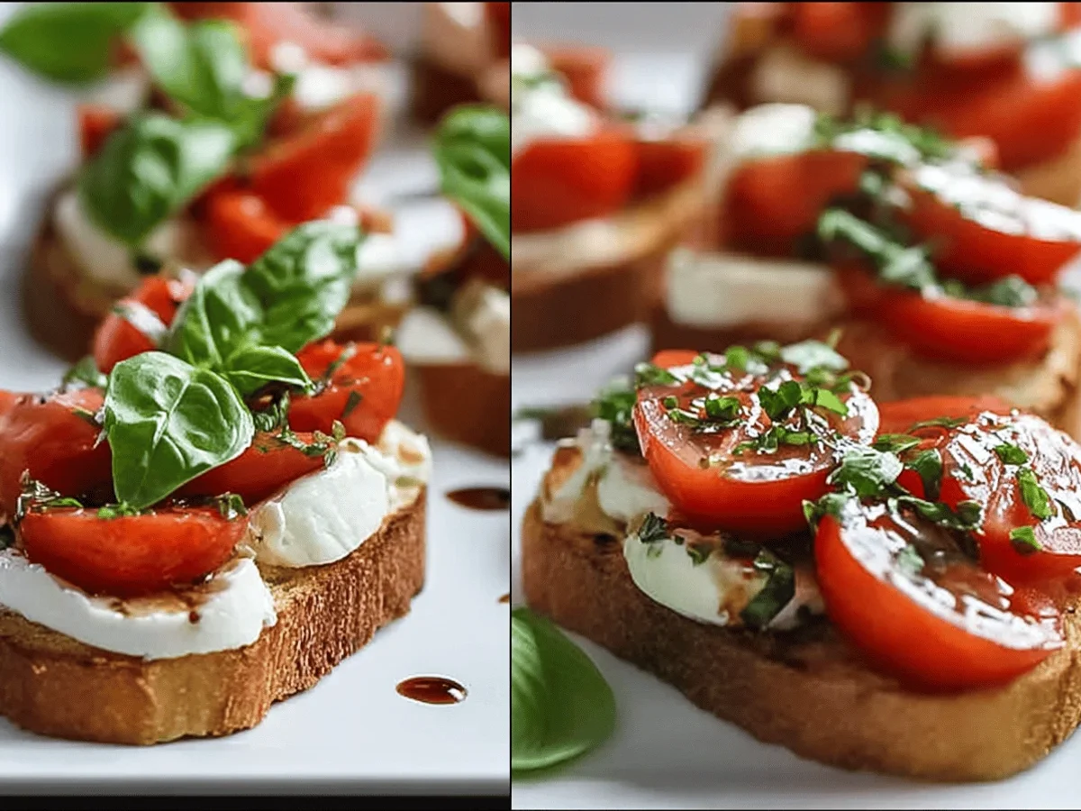 Simple and Delicious Caprese Bruschetta Recipe - Featured Image