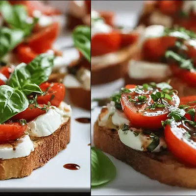Simple and Delicious Caprese Bruschetta Recipe