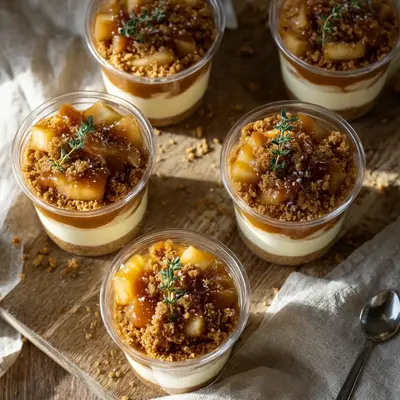 Simple Caramel Apple Dessert Cups: Easy Fall Treat