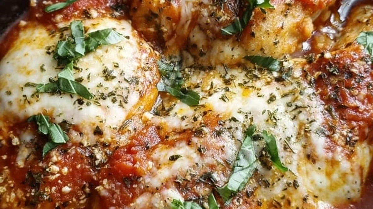 Simple Crockpot Chicken Parmesan: Weeknight Comfort