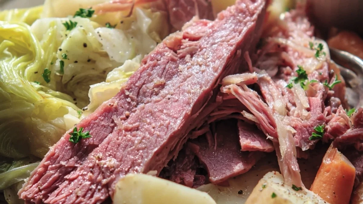 Simple Crockpot Corned Beef and Cabbage for Easy Meals
