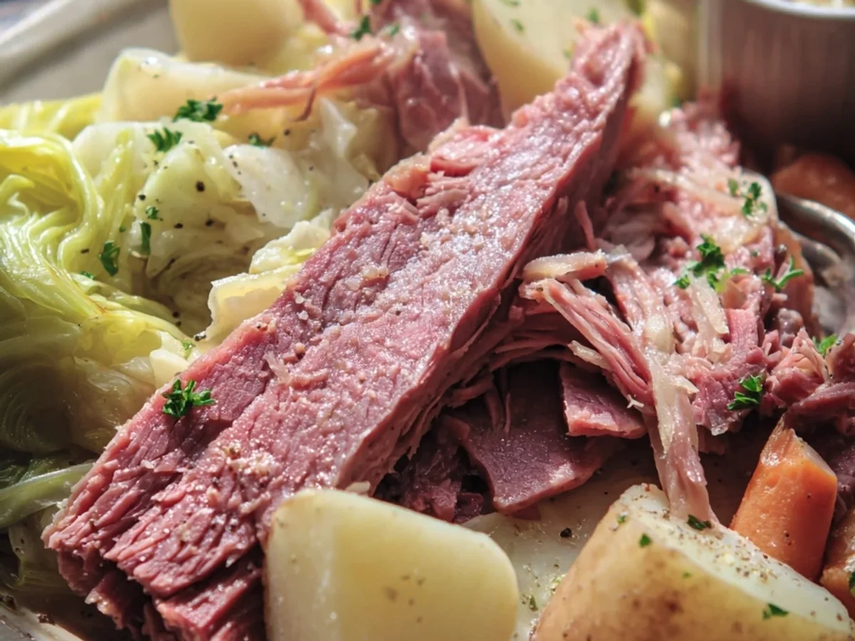 Simple Crockpot Corned Beef and Cabbage for Easy Meals - Featured Image