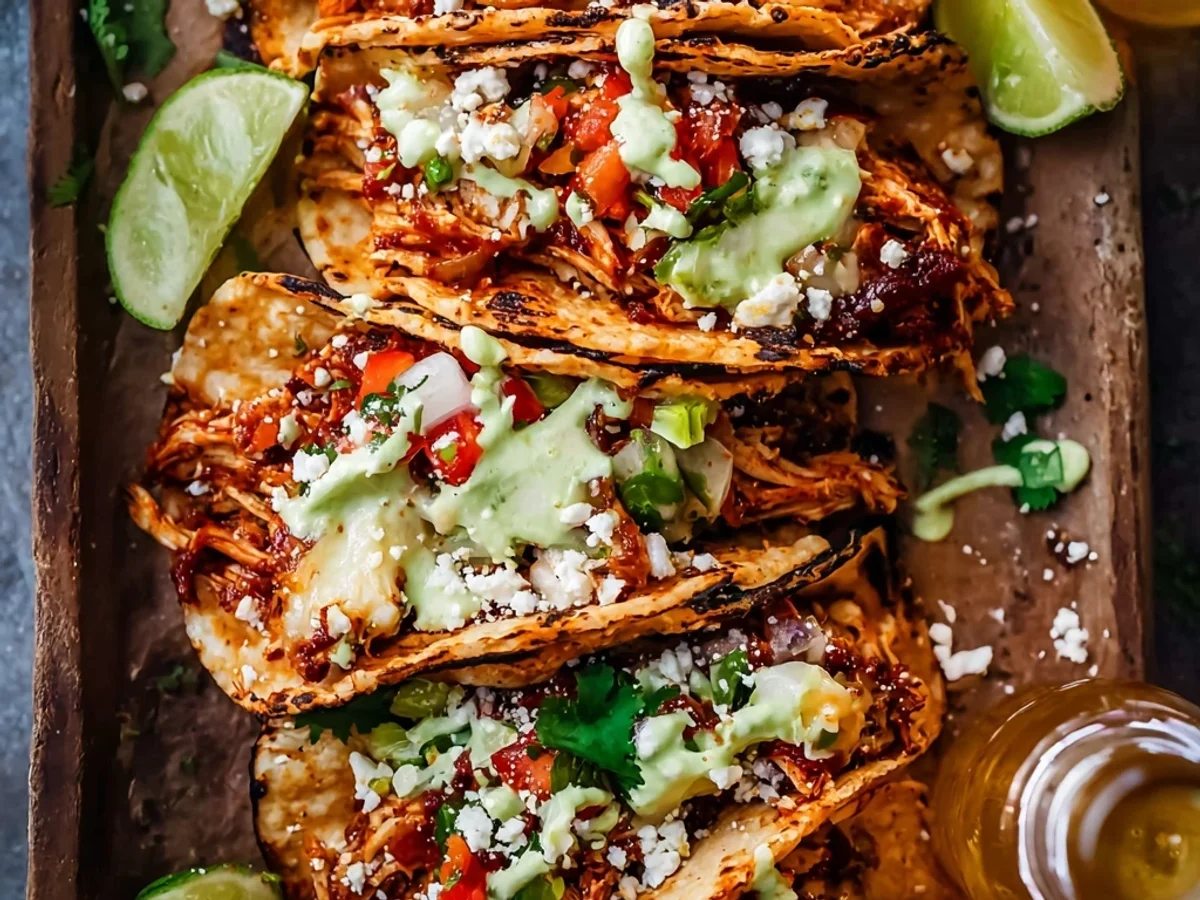 Simple Shredded Chicken Tacos Recipe for Busy Nights - Featured Image