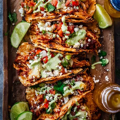 Simple Shredded Chicken Tacos Recipe for Busy Nights