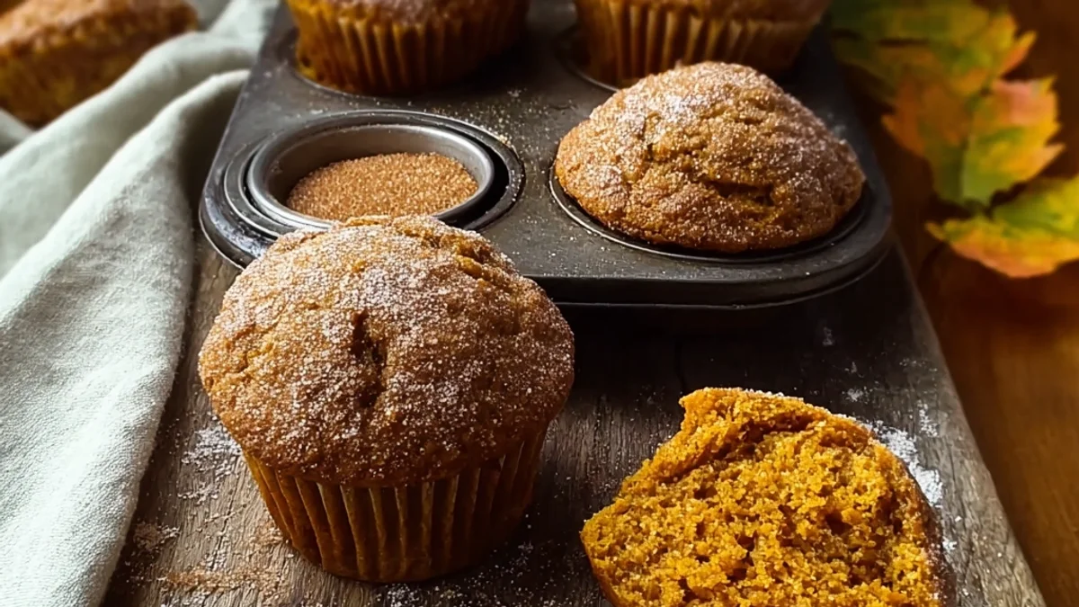 Simple Spiced Pumpkin Muffins: Easy Fall Baking