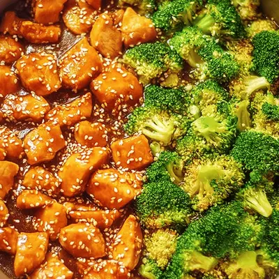 Skinny Sesame Chicken Broccoli Recipe for Dinner
