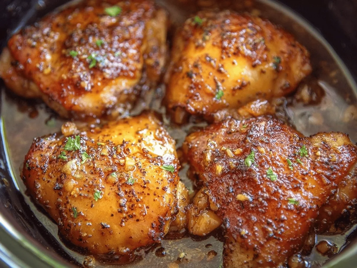 Slow Cooker Brown Sugar Chicken Recipe - Featured Image