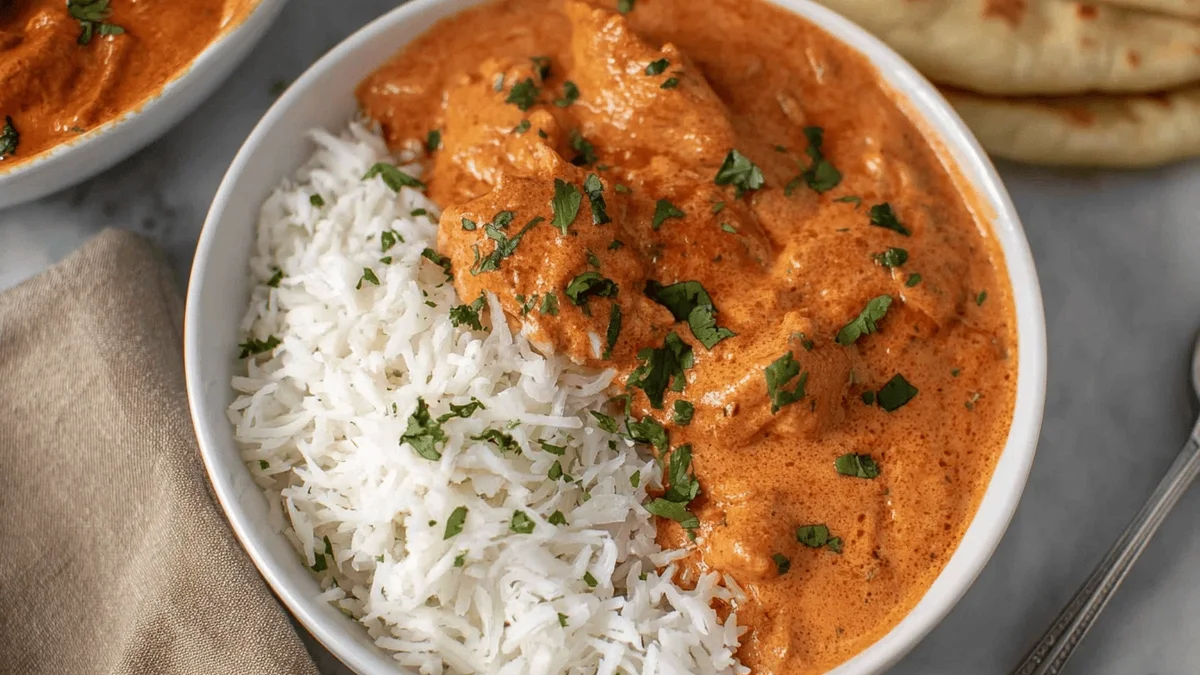 Slow Cooker Butter Chicken Recipe
