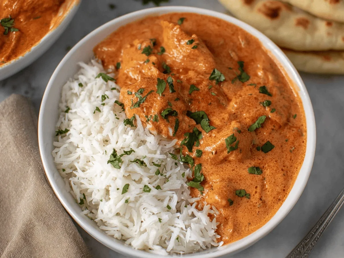 Slow Cooker Butter Chicken Recipe - Featured Image