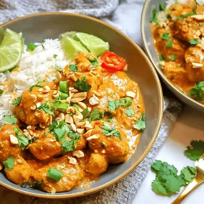 Slow Cooker Chicken Satay Recipe