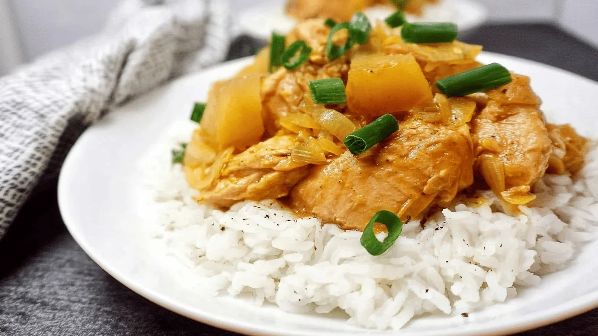 Slow Cooker Lemon Garlic Chicken Recipe