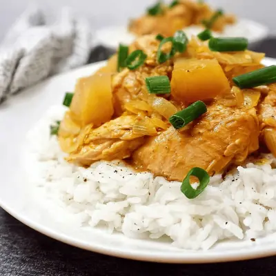 Slow Cooker Lemon Garlic Chicken Recipe