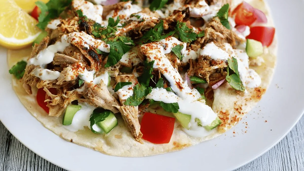 Slow Cooker Shawarma Chicken Recipe