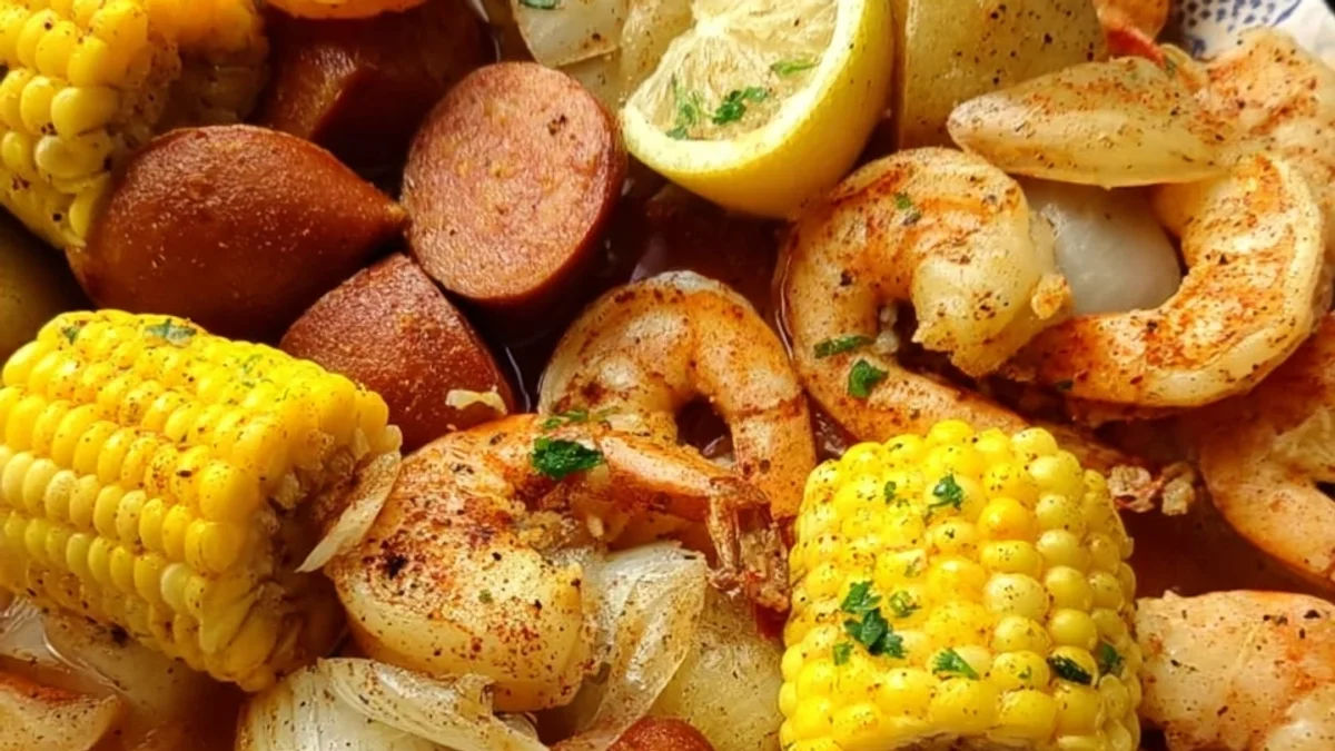 Slow Cooker Shrimp Boil: Effortless Entertaining