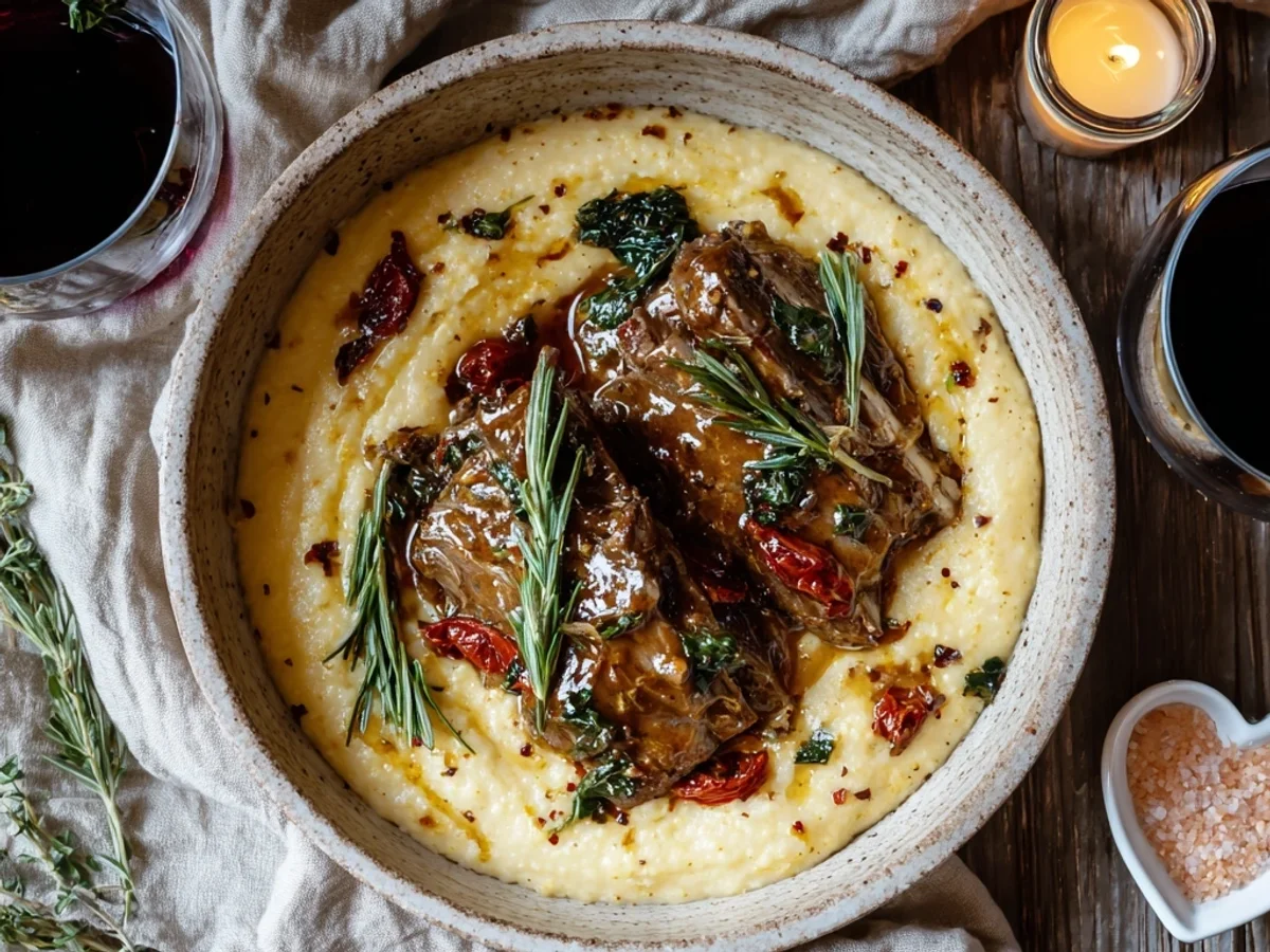 Slow Cooker Valentines Dinner: Rich Beef Ragu - Featured Image