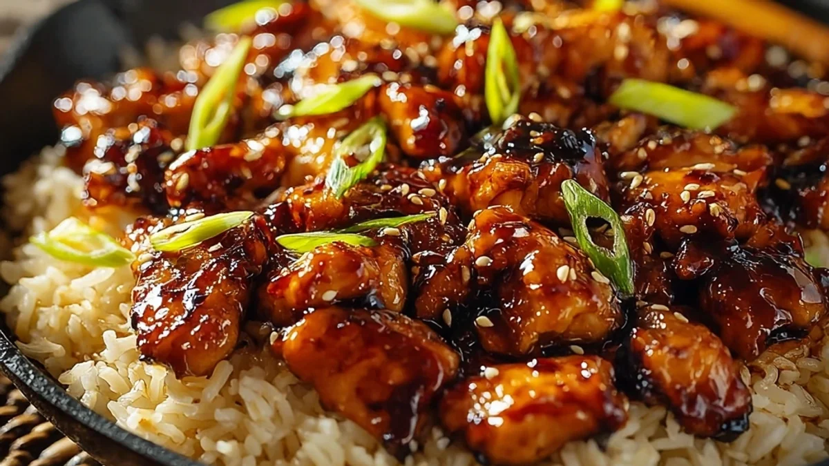 Smoky Honey BBQ Chicken Rice: My Easy Weeknight Delight
