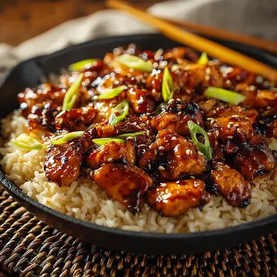 Smoky Honey BBQ Chicken Rice: My Easy Weeknight Delight