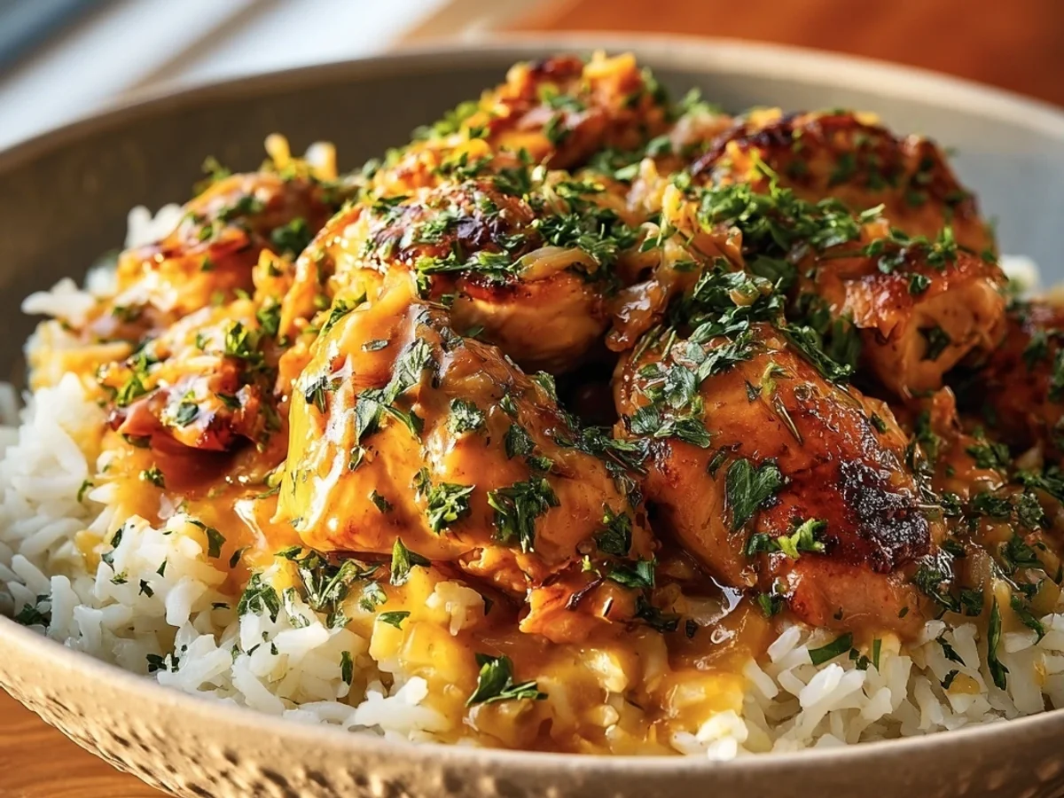 Smothered Chicken and Rice: Tender, Creamy Comfort - Featured Image