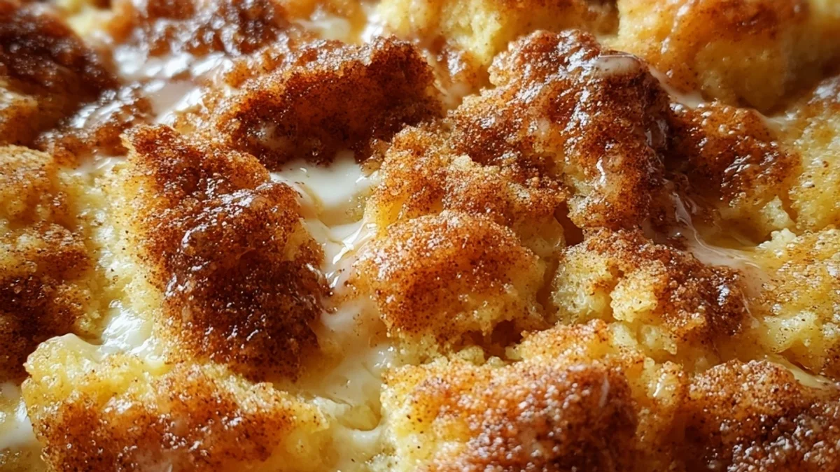 Snickerdoodle Cobbler: Warm Cinnamon Sugar Dessert