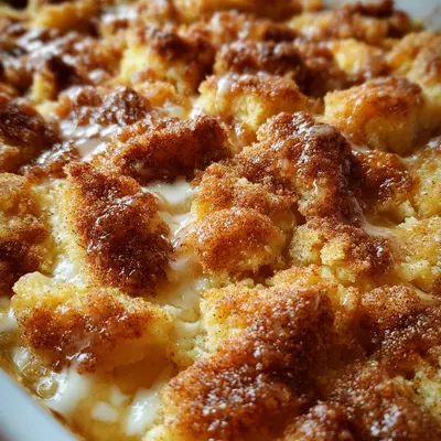 Snickerdoodle Cobbler: Warm Cinnamon Sugar Dessert