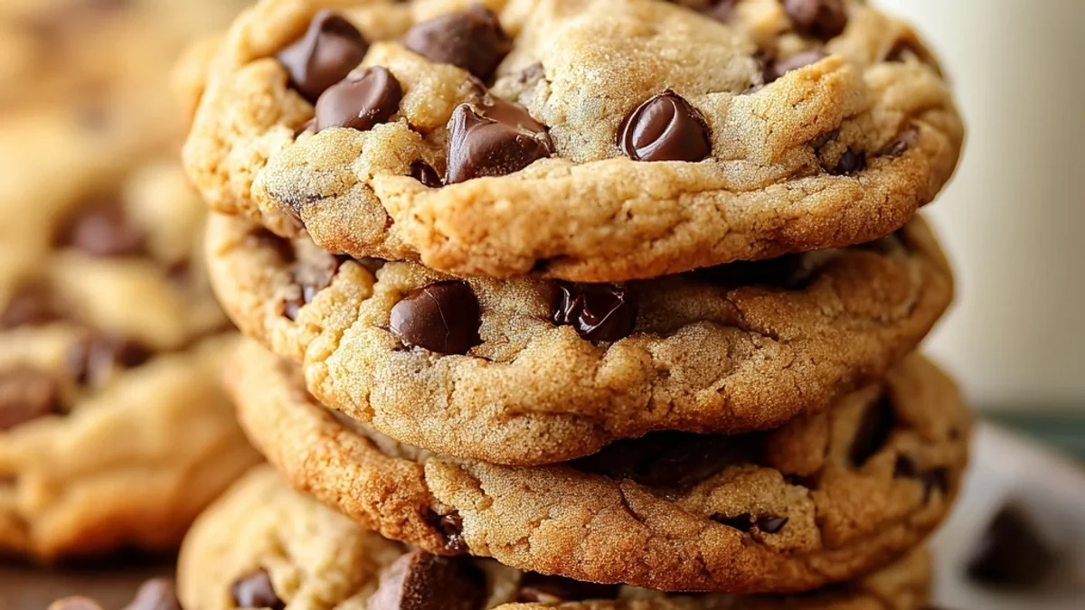 Soft-Baked Chewy Chocolate Chip Cookies: My Mom's Recipe
