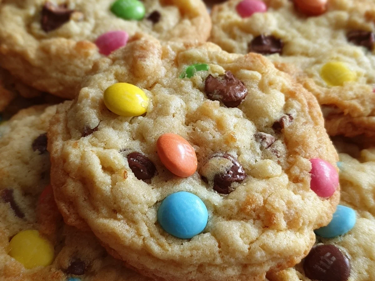 Soft & Chewy M&M Cookies in 20 Minutes - Featured Image
