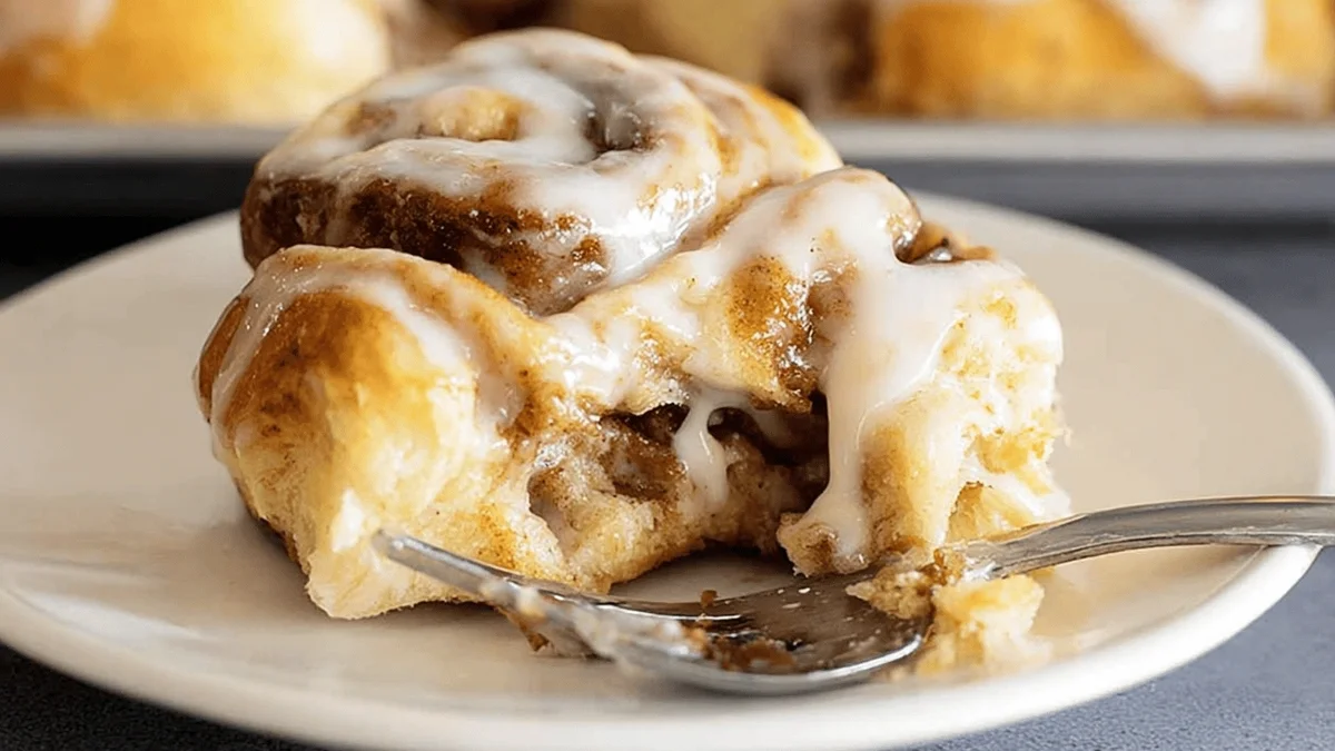 Soft Homemade Cinnamon Rolls Recipe