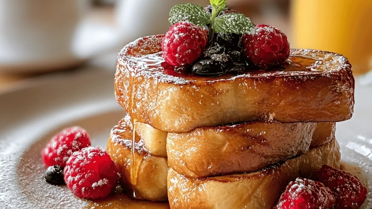 Sourdough French Toast: A Weekend Brunch Dream