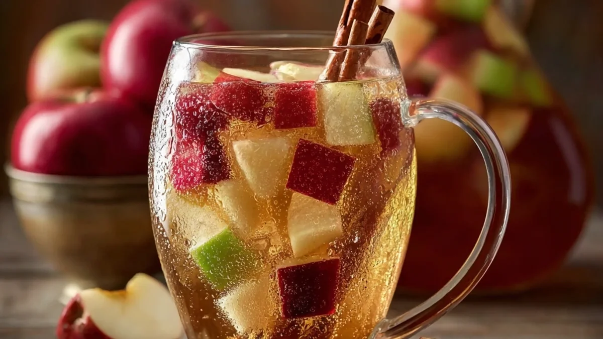 Spiced Apple Cider Sangria: A Harvest Sip