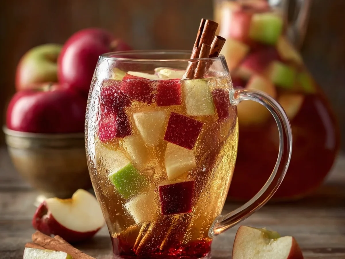 Spiced Apple Cider Sangria: A Harvest Sip - Featured Image
