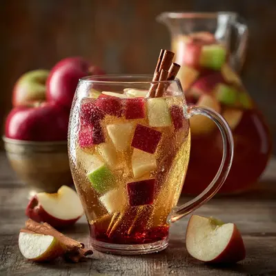 Spiced Apple Cider Sangria: A Harvest Sip