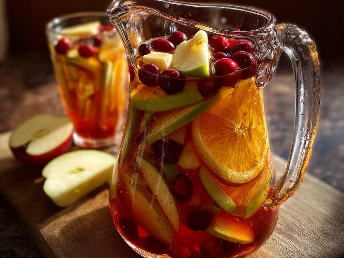 Spiced Apple Cider Sangria Recipe for Gatherings - Featured Image