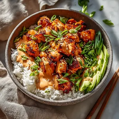 Spicy Bang Bang Chicken Bowl: A Weeknight Flavor Boost