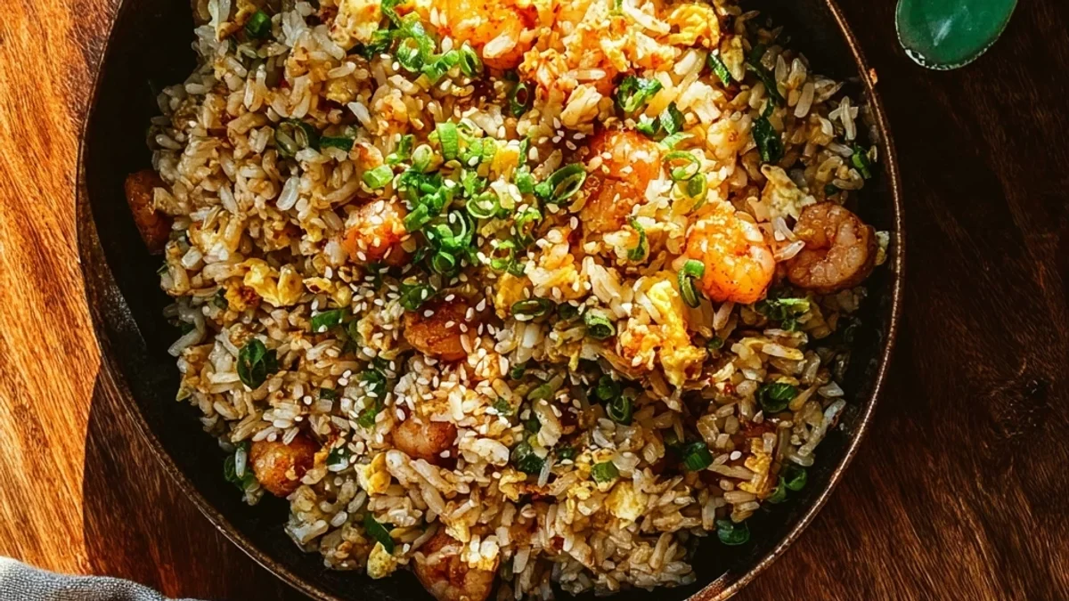 Spicy Bang Bang Fried Rice: Zesty Weeknight Flavor