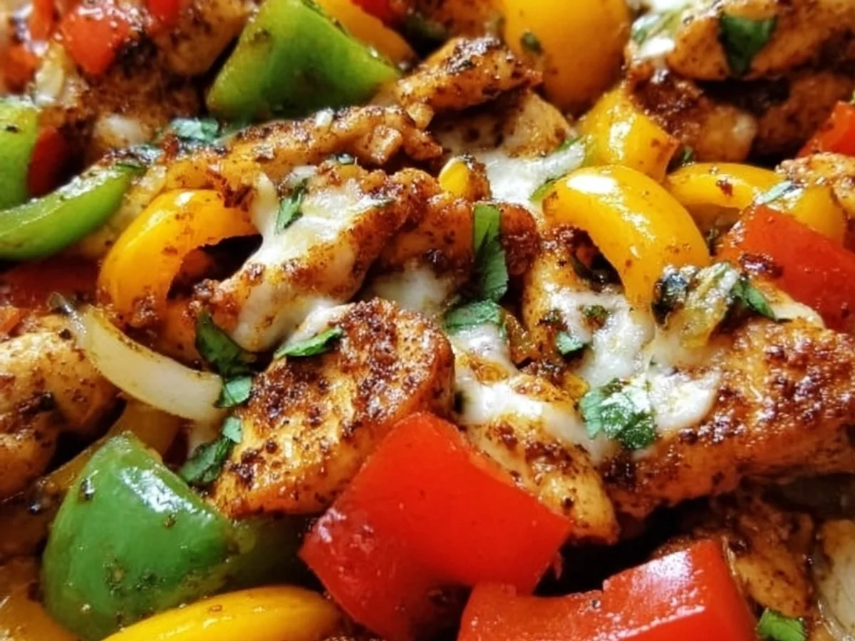 Spicy Cajun Chicken with Bell Peppers - Featured Image