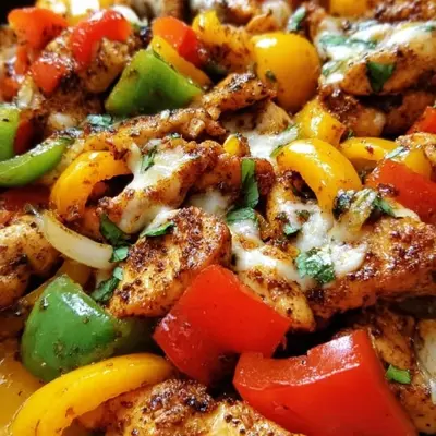 Spicy Cajun Chicken with Bell Peppers