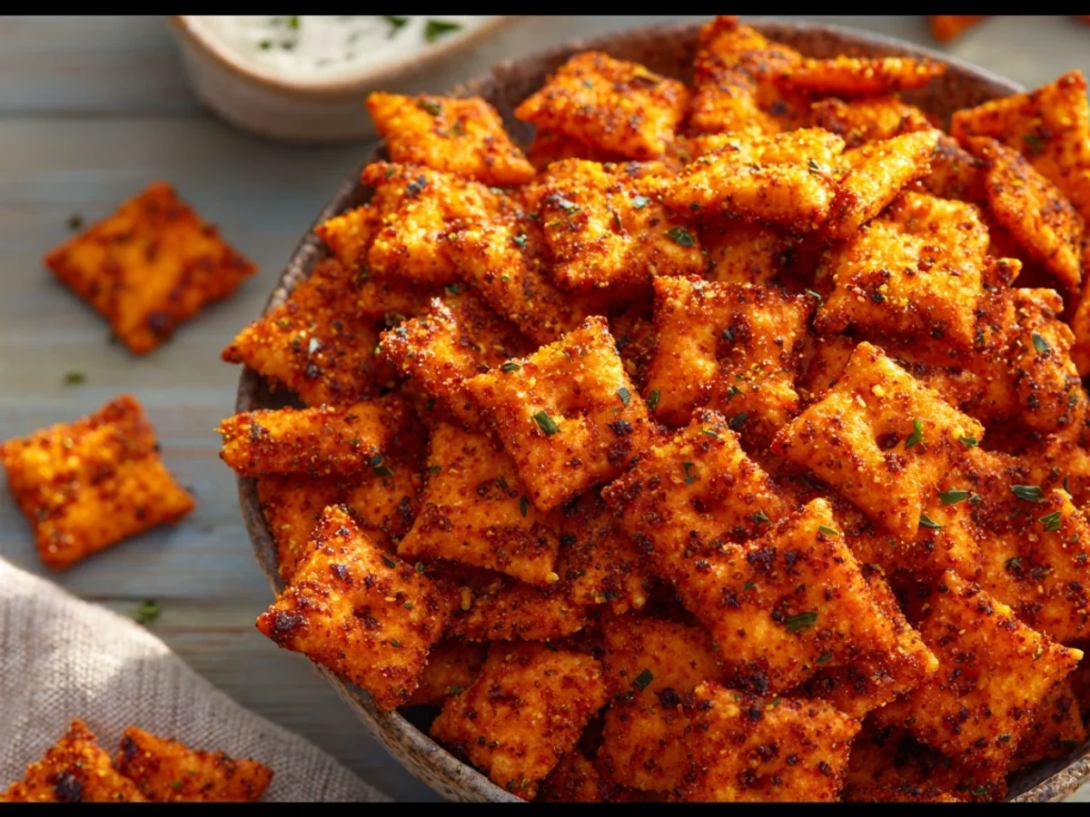 Spicy Firecracker Ranch Cheez-Its Snack Recipe - Featured Image