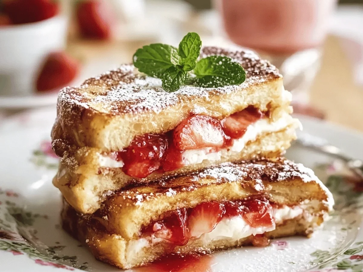 Strawberry Cream Cheese Stuffed French Toast: My Go-To - Featured Image