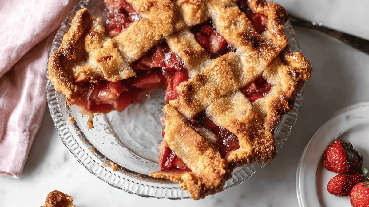 Strawberry Rhubarb Pie That Everyone Will Love
