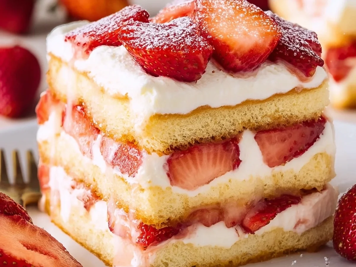 Strawberry Tiramisu: Refreshing No-Bake Dessert - Featured Image