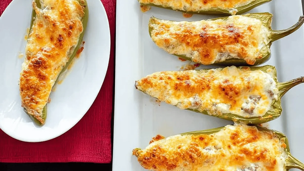 Stuffed Banana Peppers Recipe – A Flavorful Delight