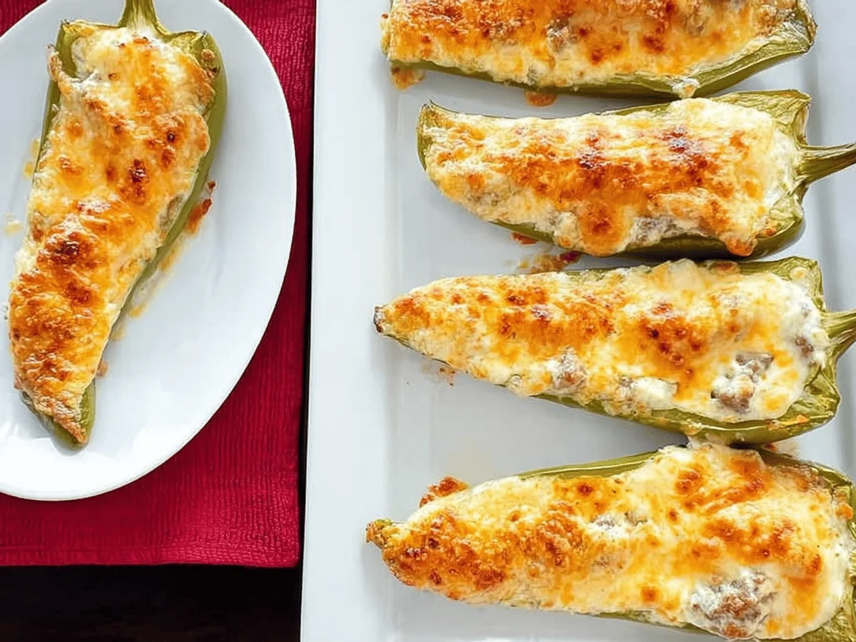 Stuffed Banana Peppers Recipe – A Flavorful Delight - Featured Image