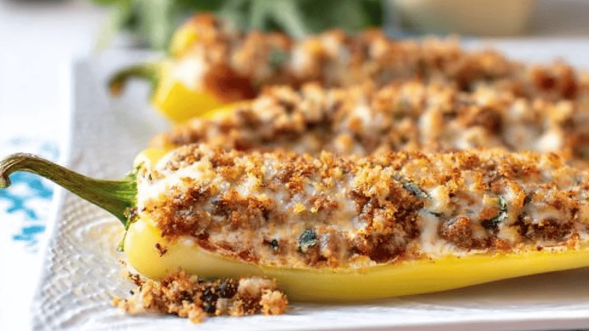 Stuffed Banana Peppers Recipe: A Flavorful Delight