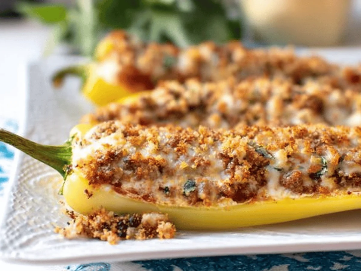 Stuffed Banana Peppers Recipe: A Flavorful Delight - Featured Image