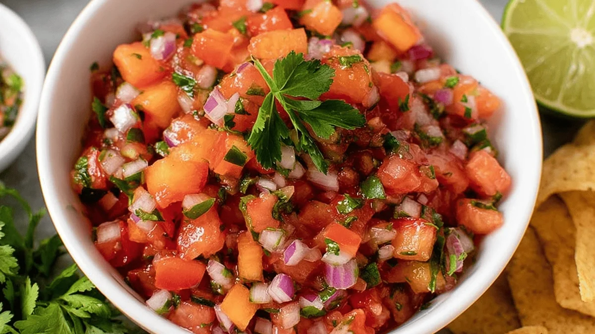 Summer Fruit Salsa Dip: A Refreshing Sweet Snack