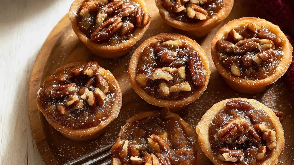 Sweet Pecan Pie Bites: Mini Holiday Treats