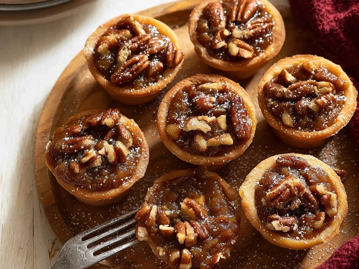 Sweet Pecan Pie Bites: Mini Holiday Treats - Featured Image