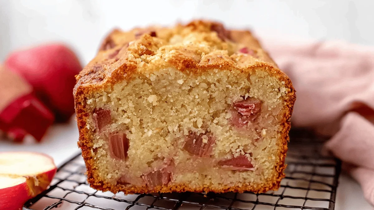 Sweet Rhubarb Bread Recipe – A Deliciously Tangy Treat