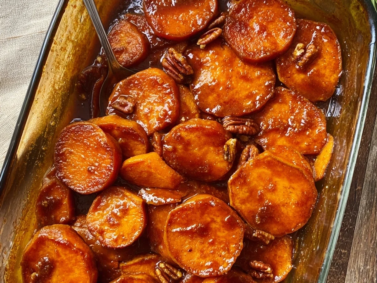 Sweet Southern Candied Sweet Potatoes: Easy & Comforting - Featured Image