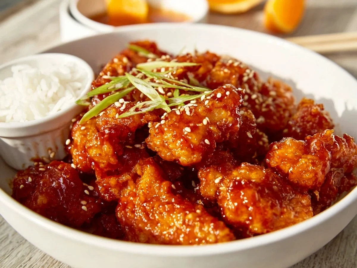 Tangy 3-Ingredient Orange Chicken with Marmalade BBQ - Featured Image
